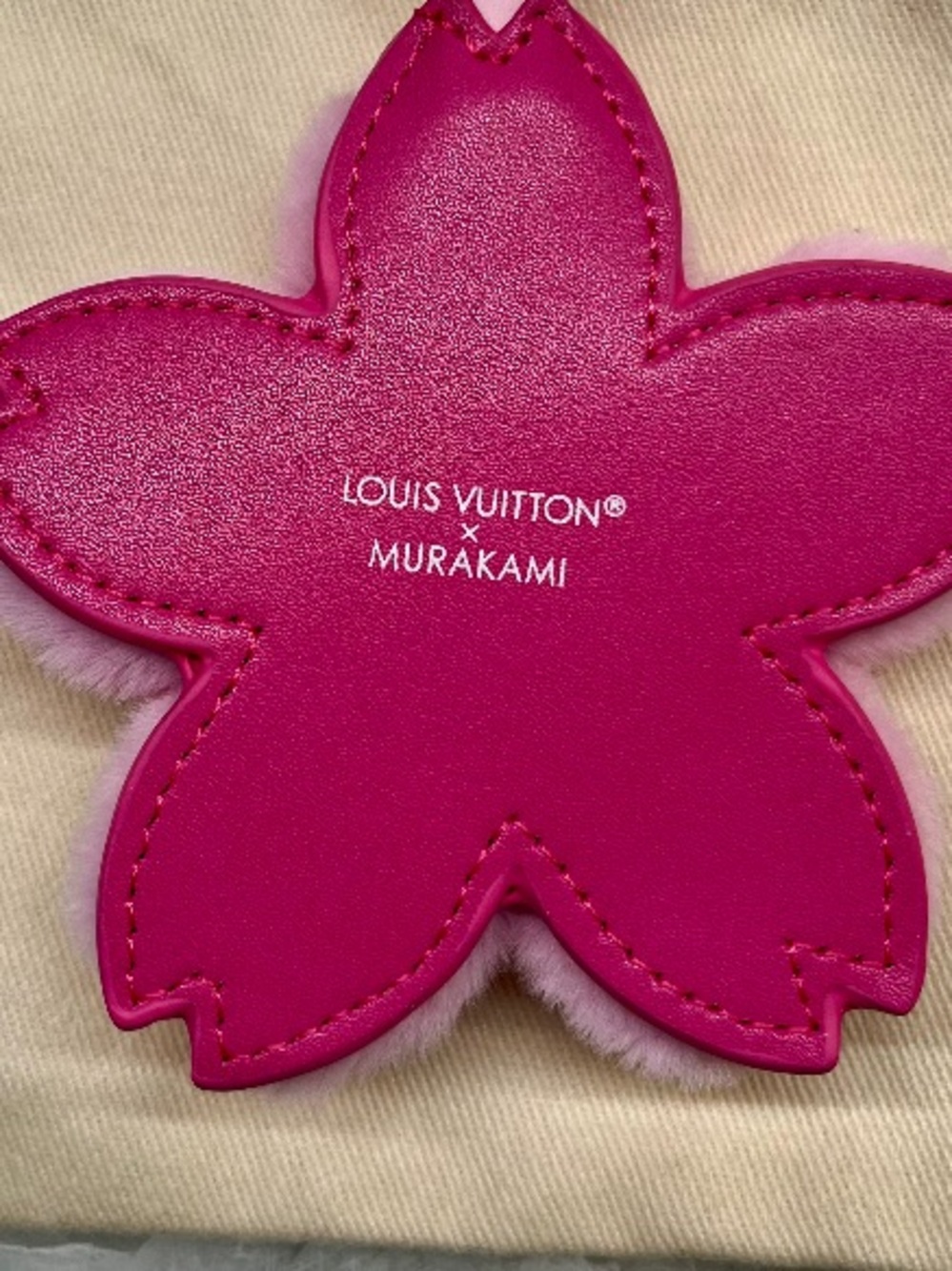murakami fashion inspired cherry blossom bag charm keychain - Picture 6 of 7